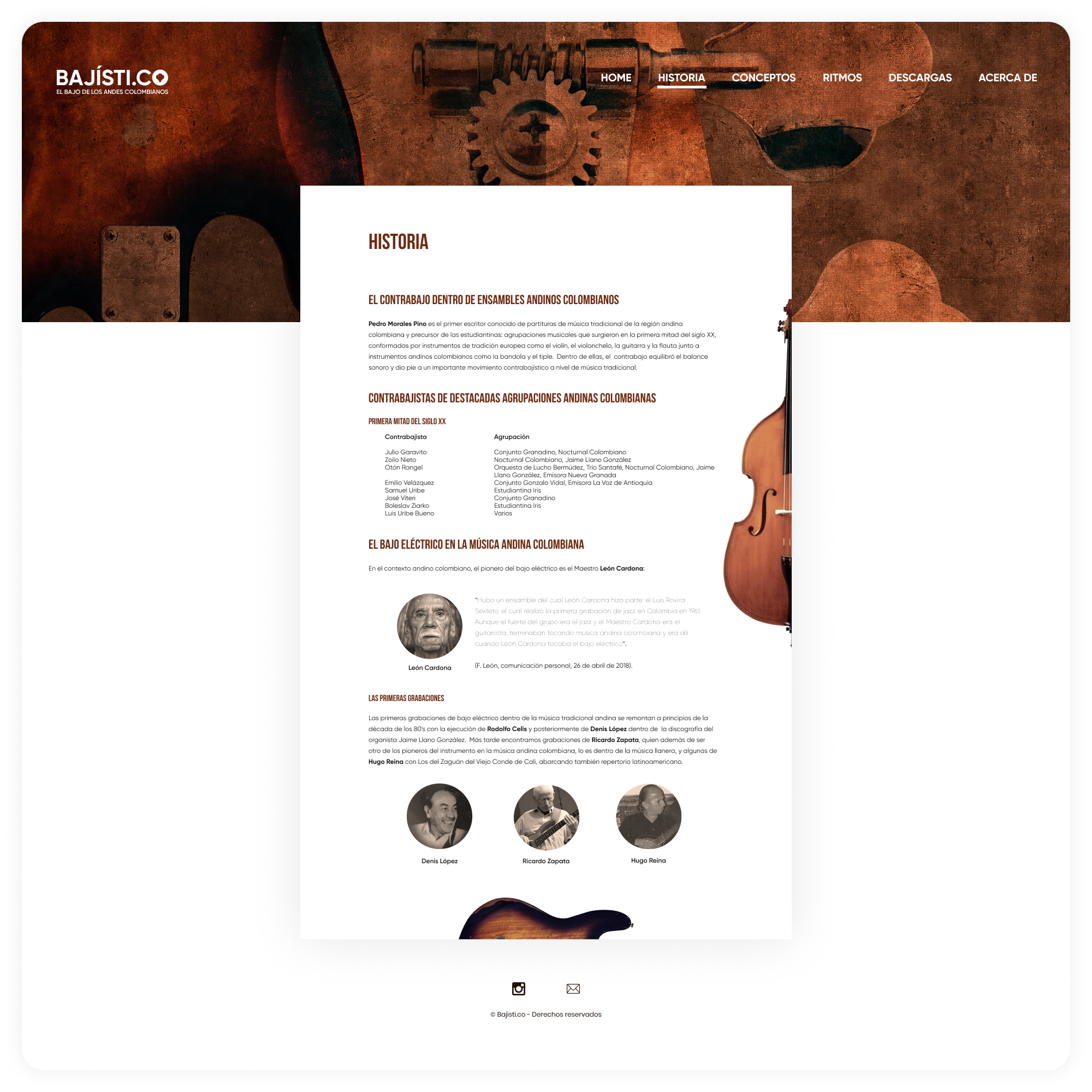 Bajísti.co - Prototipo de Alta Fidelidad