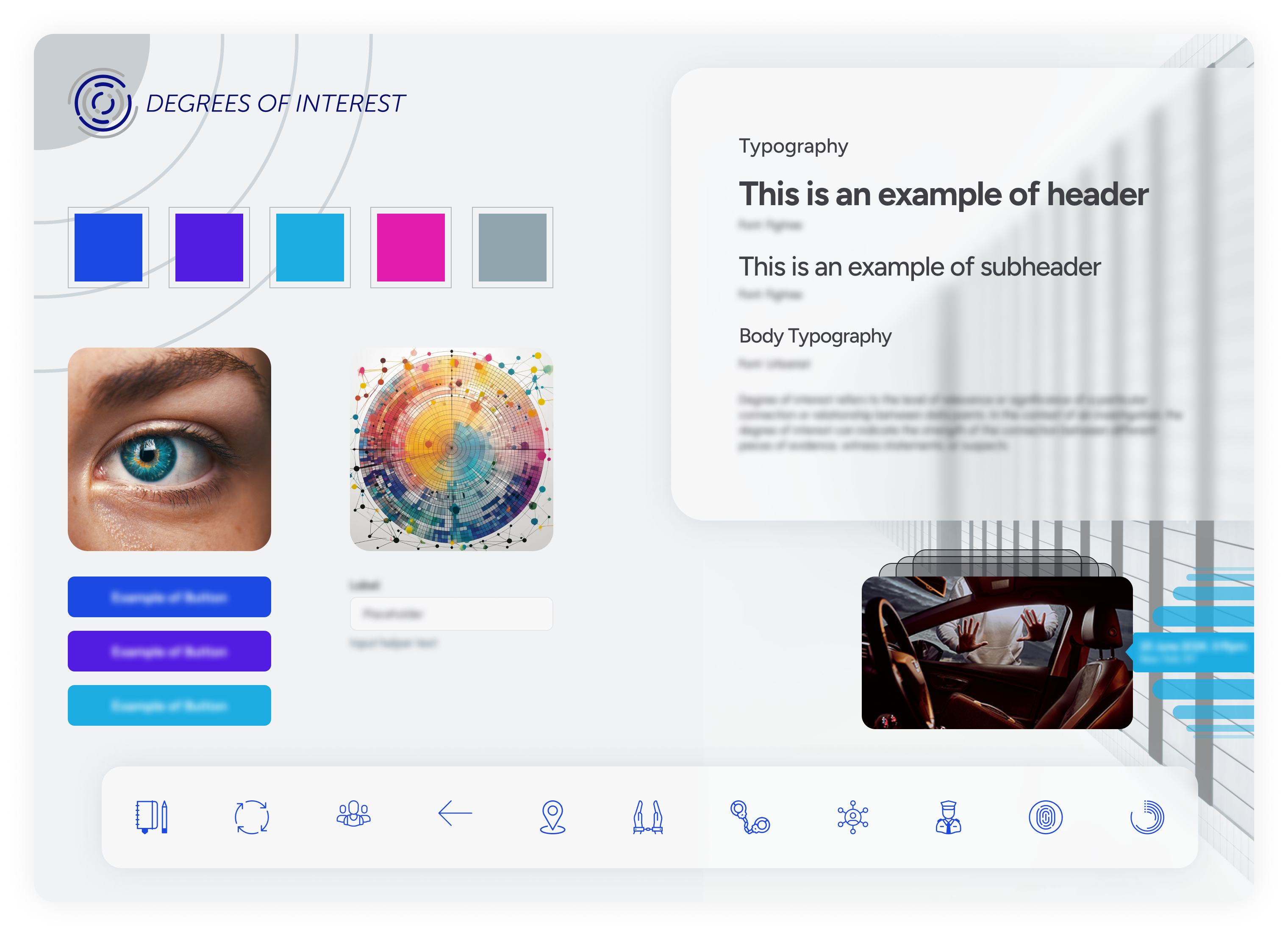 Degrees Of Interest - Moodboard